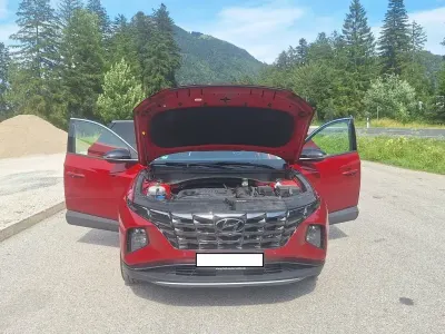Gebraucht Hyundai Tucson Prime 136 PS (100 kW) 2021 Rot SUV