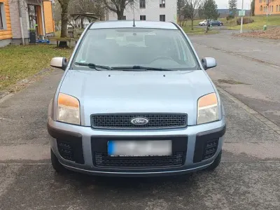 Gebraucht Ford Fusion 80 PS (58 kW) 2007 Blau Kleinwagen