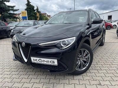 Schwarz Gebraucht 2021 Alfa Romeo Stelvio Super SUV | 22.250 € (Superpreis)