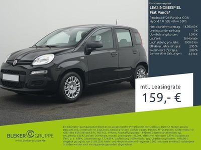 Gebraucht Fiat Panda Icon 65 PS (47 kW) 2025 Onyxschwarz Kleinwagen