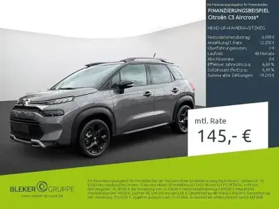 Gebraucht Citroën C3 Aircross 131 PS (96 kW) 2023 Platinium grau met. SUV