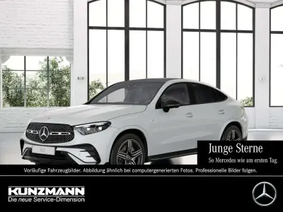 Gebraucht Mercedes GLC300de AMG 333 PS (244 kW) 2025 Weiß Coupé