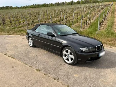 Gebraucht BMW 318 150 PS (110 kW) 2005 Schwarz Cabrio