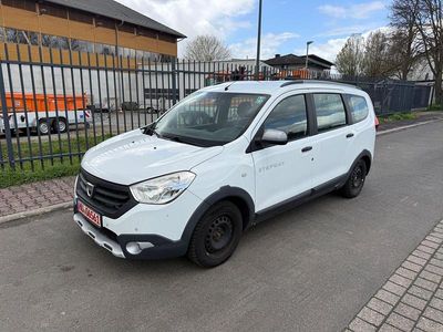 Gebraucht Dacia Lodgy Stepway 116 PS (85 kW) 2015 Weiß Van / Kleinbus