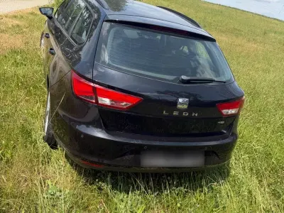 Gebraucht Seat Leon ST Style 105 PS (77 kW) 2014 Schwarz Kombi