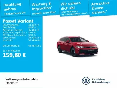 Gebraucht VW Passat R-line 177 PS (130 kW) 2025 Chilirot metallic Kombi