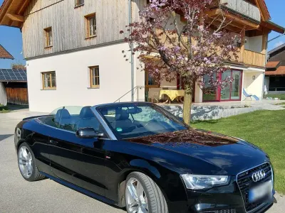 Gebraucht Audi A5 Cabriolet S-Line 245 PS (180 kW) 2015 Schwarz Cabrio