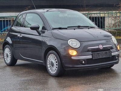 Schwarz Gebraucht 2009 Fiat 500 Lounge Kleinwagen | 3.999 € (Guter Preis)