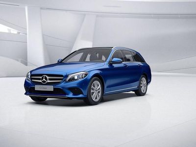 Gebraucht Mercedes C200 Avantgarde 184 PS (135 kW) 2018 Blau Kombi