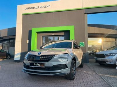 gebraucht Skoda Karoq SPORTLINE 1,5l TSI ACT 110kW 150PS DSG AHK