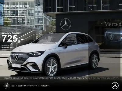 Gebraucht Mercedes EQE350 AMG 214 kW (292 PS) 2024 Metalliclack hightechsilber SUV