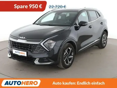 Gebraucht Kia Sportage Vision 150 PS (110 kW) 2022 Black pearl SUV