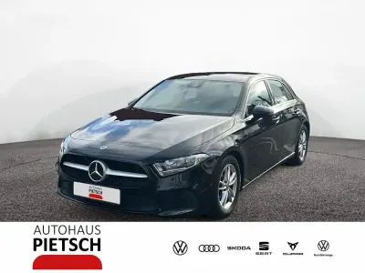 Brugt Mercedes A180 Progressive 136 HK (100 kW) 2019 Sort Sedan
