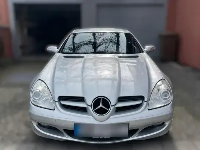 Gebraucht Mercedes SLK200 163 PS (119 kW) 2006 Silber Cabrio