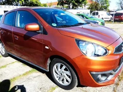 Brugt Mitsubishi Space Star Edition 80 HK (58 kW) 2016 Orange Hatchback