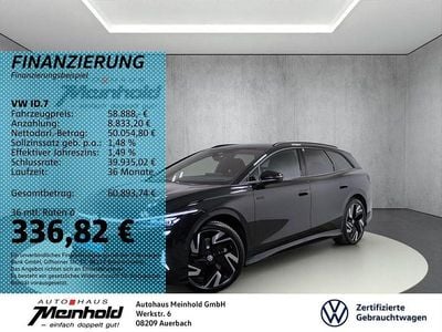 Second-hand VW ID.7 GTX 250 kW (340 CP) 2025 Negru Break