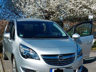 Gebraucht Opel Meriva drive 120 PS (88 kW) 2016 Silber Van / Kleinbus
