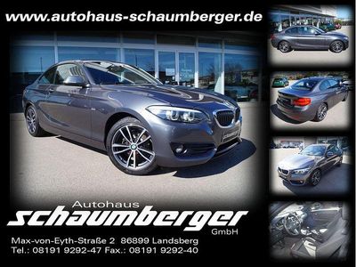 Gebraucht BMW 218 Sport Line 136 PS (100 kW) 2018 Mineralgrau Coupé