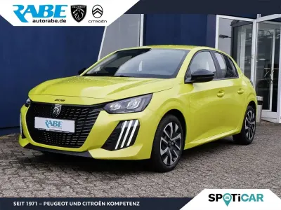 Brugt Peugeot 208 Active 101 HK (74 kW) 2024 Gul Hatchback