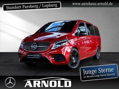 Rot (hyazinthrot) Gebraucht 2024 Mercedes V300 Avantgarde Edition Van / Kleinbus | 66.590 € (Fairer Preis)