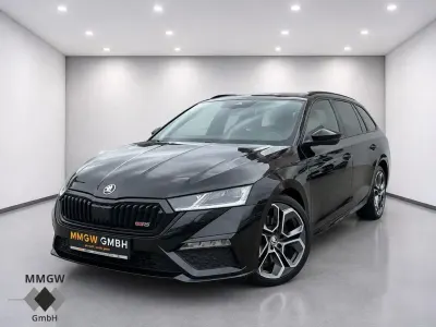 Gebraucht Skoda Octavia RS 245 PS (180 kW) 2021 Cerna magic/black magic Kombi