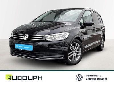 Gebraucht VW Touran IQ Drive 150 PS (110 kW) 2020 Schwarz Van / Kleinbus