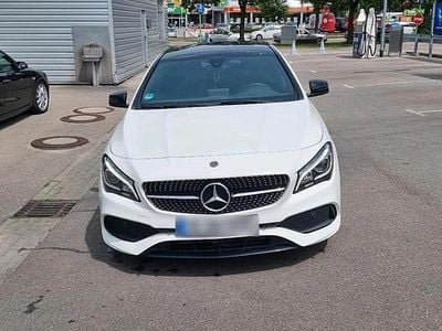 Brugt Mercedes CLA220 177 HK (130 kW) 2018 Hvid Sedan