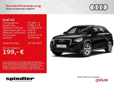 Gebraucht Audi Q2 Ambiente 150 PS (110 kW) 2024 Mythosschwarz metallic SUV