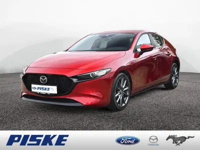 Gebraucht Mazda 3 Selection 122 PS (89 kW) 2019 Soul red crystal Limousine