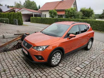 Gebraucht Seat Arona Style 95 PS (69 kW) 2018 Orange SUV
