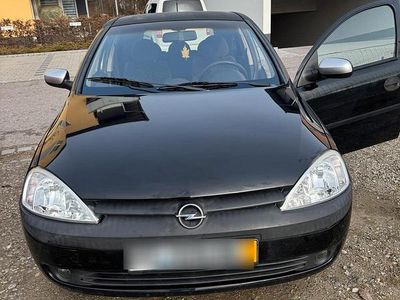 Gebraucht Opel Corsa 75 PS (55 kW) 2002 Schwarz Kleinwagen
