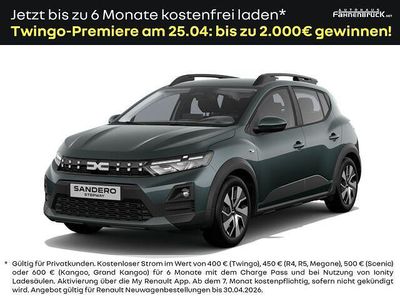 Neu Dacia Sandero Expression 122 PS (89 kW) 2026 Grün