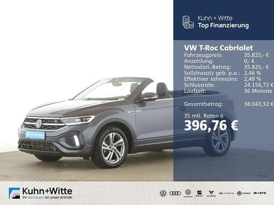 Gebraucht VW T-Roc Cabriolet R-line 150 PS (110 kW) 2025 Rauchgrau metallic Cabrio