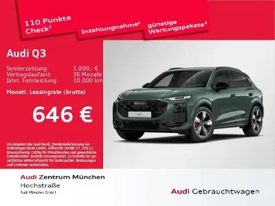 Gebraucht Audi Q3 Sport 204 PS (150 kW) 2026 Grün SUV