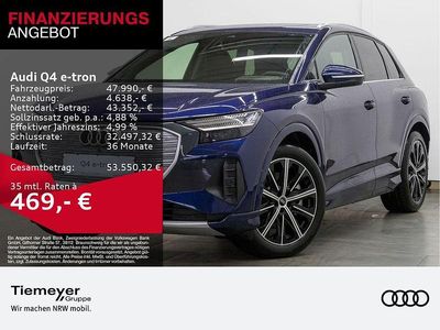 Gebraucht Audi Q4 e-tron Sport 210 kW (286 PS) 2025 Blau SUV