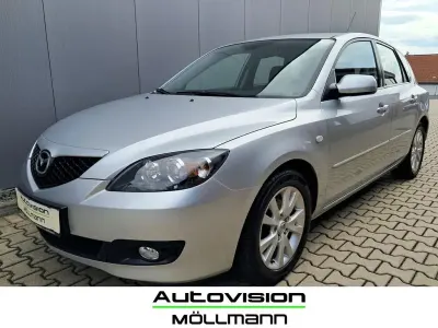Gebraucht Mazda 3 Active Plus 105 PS (77 kW) 2008 Silber Limousine