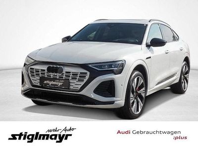 Gletscherweiß metallic Gebraucht 2024 Audi Q8 Sportback e-tron S-Line SUV | 69.900 € (Teuer)