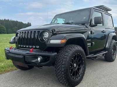 Schwarz Gebraucht 2019 Jeep Wrangler Sahara SUV | 39.800 € (Teuer)