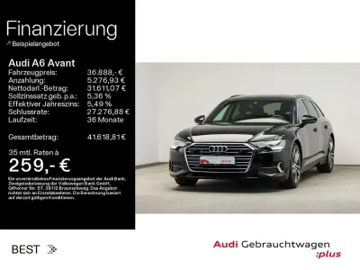 Gebraucht Audi A6 S-Line 204 PS (150 kW) 2023 Mythosschwarz metallic Kombi