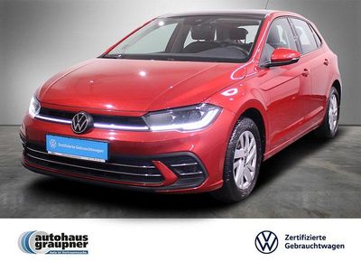 Rot / kings red (metallic) Gebraucht 2022 VW Polo Style Kleinwagen | 20.384 € (Fairer Preis)