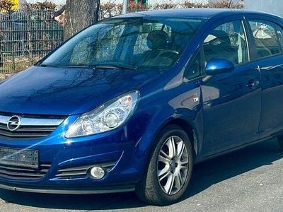 Gebraucht Opel Corsa 60 PS (44 kW) 2009 Blau Kleinwagen