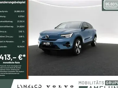 Usata Volvo EX40 Ultimate 300 kW (408 CV) 2022 Blu SUV