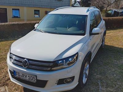 Gebraucht VW Tiguan R-line 160 PS (117 kW) 2014 Weiß SUV