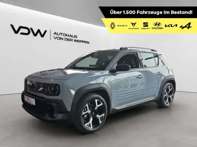 Neu Renault 4 E-Tech Komfort 110 kW (150 PS) 2026 Kumulus blau mit schwarzem dac SUV