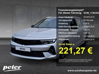 Gebraucht Opel Astra 131 PS (96 kW) 2023 Grau Kombi