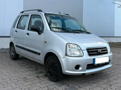 Gebraucht Suzuki Wagon R+ 95 PS (69 kW) 2004 Silber Van / Kleinbus