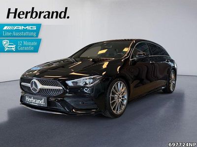 Gebraucht Mercedes CLA200 Shooting Brake AMG line 163 PS (119 kW) 2020 Schwarz Kombi