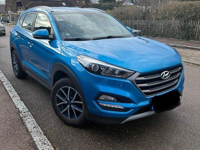 Gebraucht Hyundai Tucson 130 PS (95 kW) 2018 Blau SUV