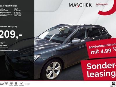 Usata Seat Leon ST FR 150 CV (110 kW) 2024 Grigio Station wagon