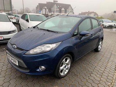 Gebraucht Ford Fiesta Trend 60 PS (44 kW) 2011 Blau Limousine